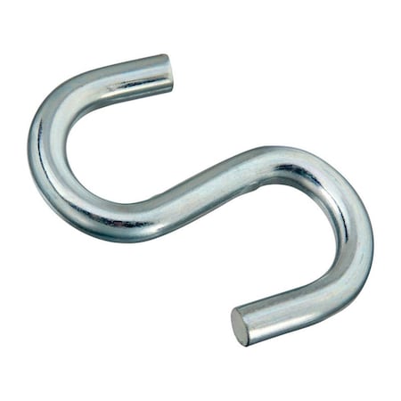 National Mfg 4 in. Zinc Plated Open S-hook 5706163